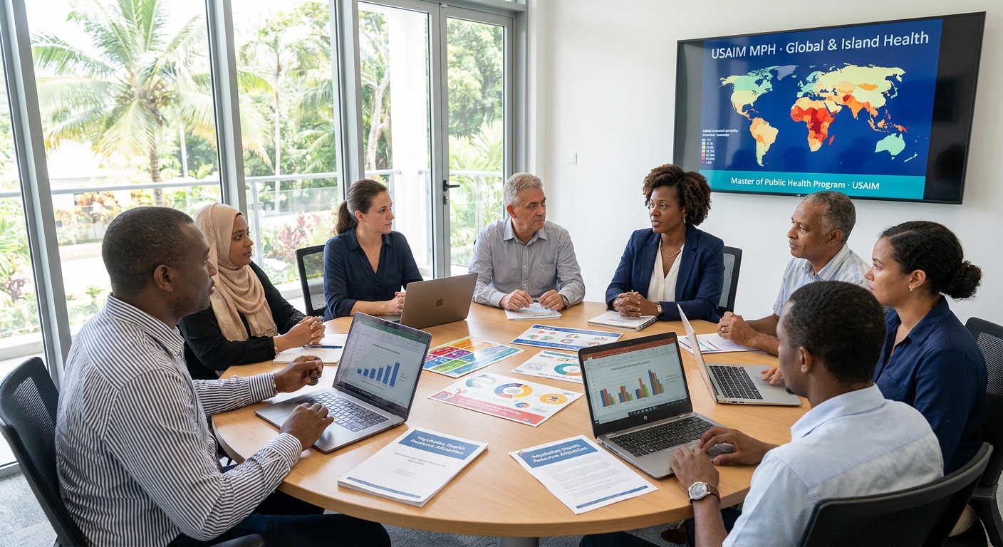 USAIM Master of Public Health classroom